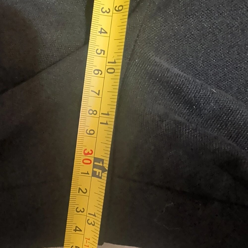 ❤️Coldwater Creek Black Zip Stretch Pants Straight Leg Classic Fit Size 16❤️ - Picture 8 of 9